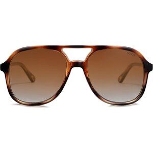 Sojos Retro Square Aviators Women Brown Classic 70s Vintage Trendy Sunglasses